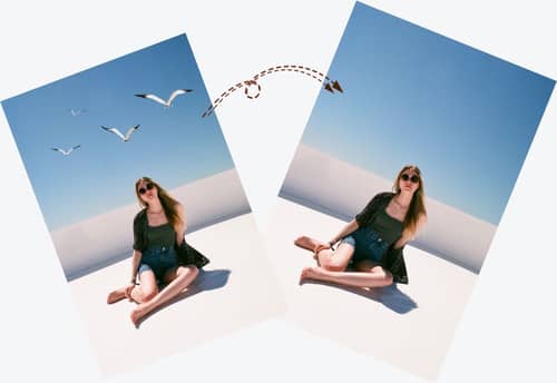 Image showing the image inpaint interface