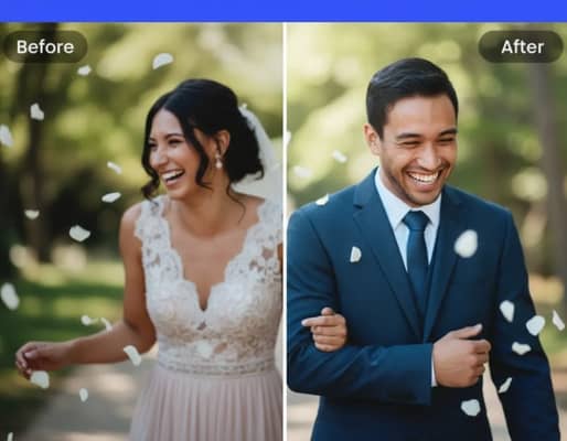 AI akıllı portre geliştirme özellikleri demosu