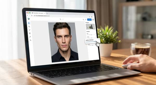 Fast Photo Editor Interface