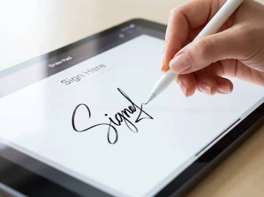 Draw Signature with Precision