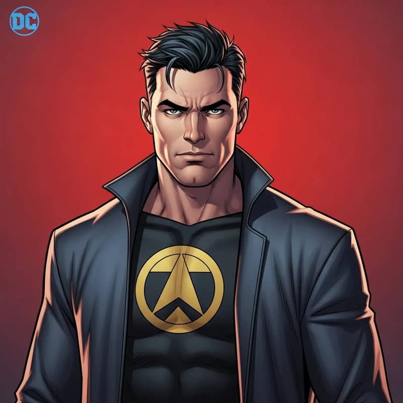 DC comic style example