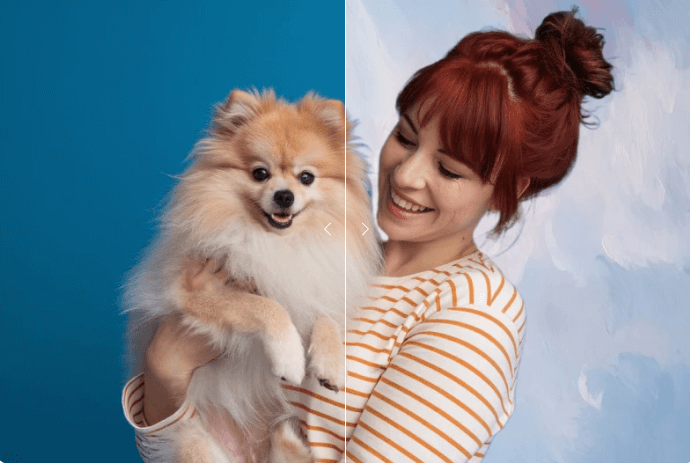 Image showing a background generator example