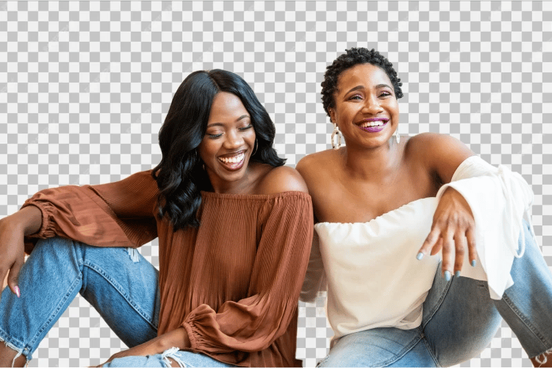 Image showing a remove background example