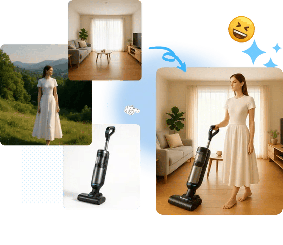 AI Image Combiner Hero