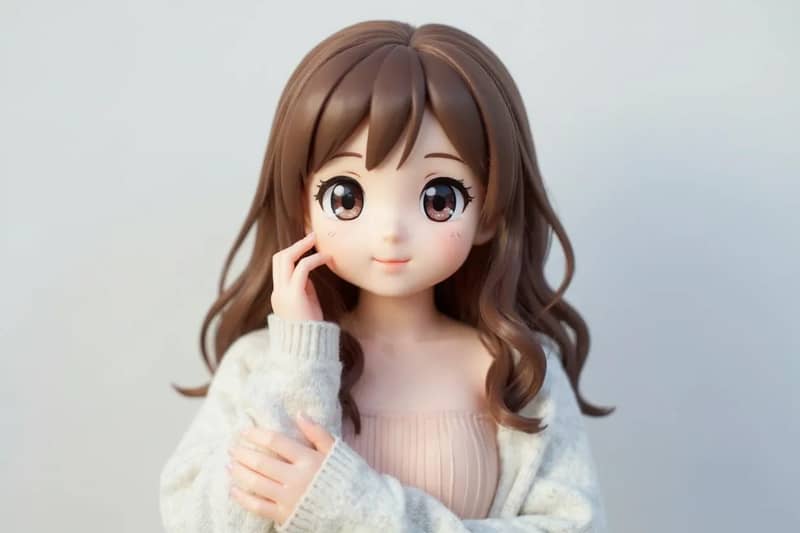 Kawaii anime style example