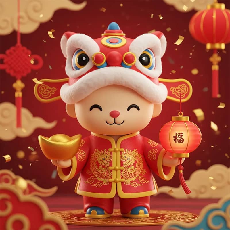 A fun fusion of Labubu and SpongeBob SquarePants, showing his square pants