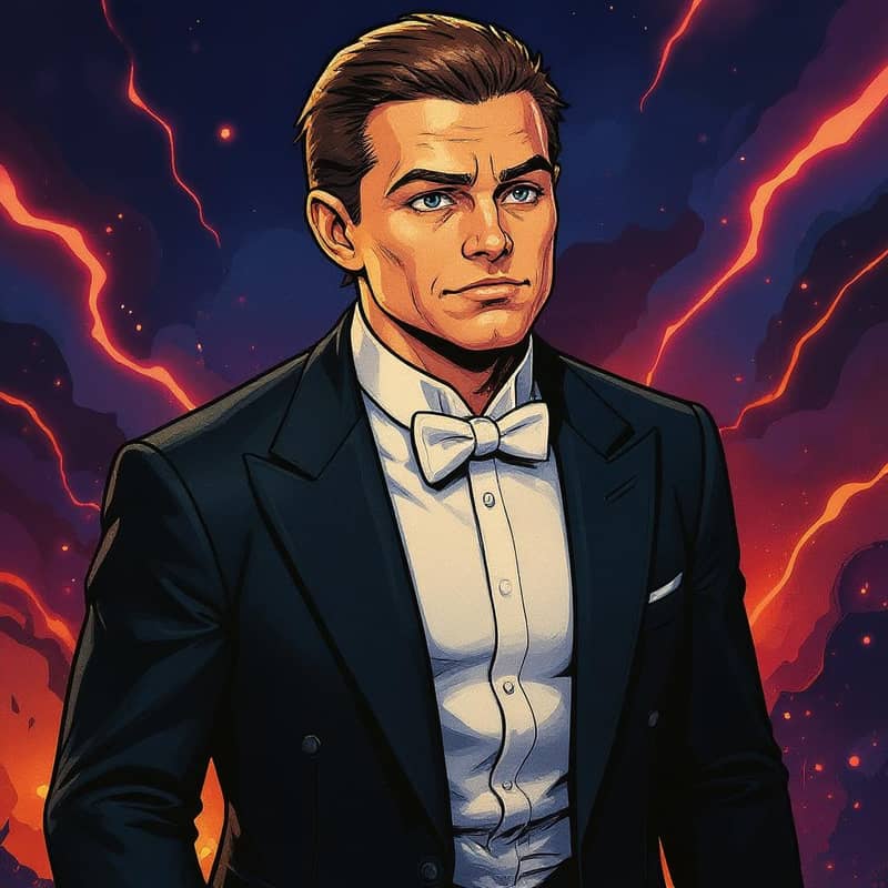 Marvel comic style example